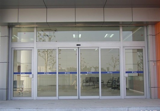 Touch Switch Sliding Automatic Glass Door Seal 10 mm Tempered Glazed