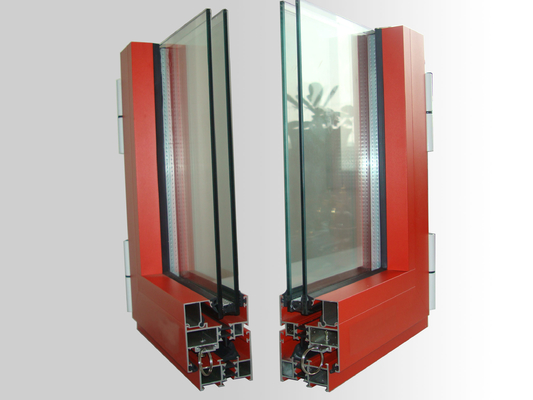 Grey Commercial Casement Windows