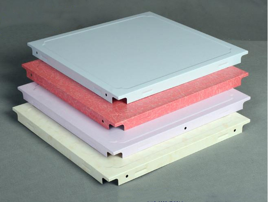 Mattonelle di alluminio colorate del soffitto/pannelli per soffitti di alluminio polacchi dell'esterno