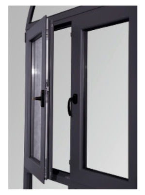 Vetro temperato che sostituisce iso grigio scuro 9001/CE di Windows della doppia stoffa per tendine di alluminio