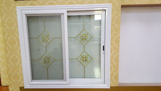 Il salone ha temperato la rottura termica scorrevole di alluminio di vetro di Windows con la feritoia